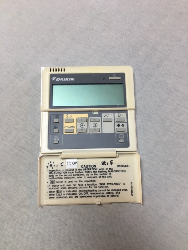 TELECOMMANDES OCCASION FILAIRE DAIKIN  BRC-1C51/61 Unité intérieure
