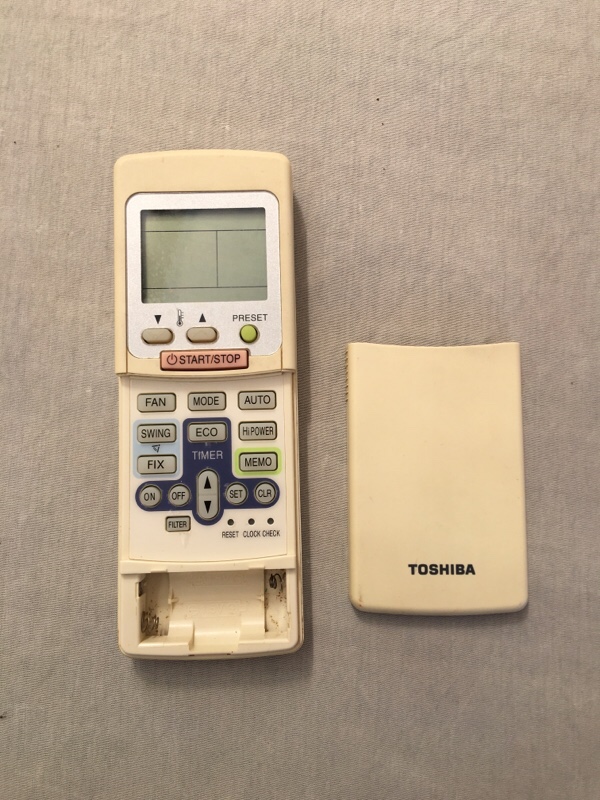TELECOMMANDES OCCASION INFRAROUGE TOSHIBA  WH-H1UE Unité intérieure
