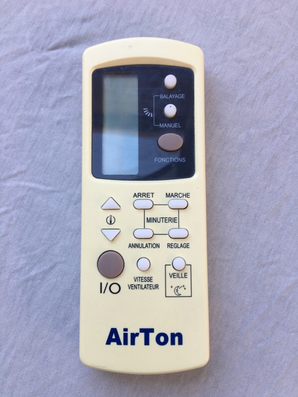 TELECOMMANDES OCCASION RECEPTEUR INFRAROUGE AIRTON  GZ-1002B-E3 Unité intérieure_0