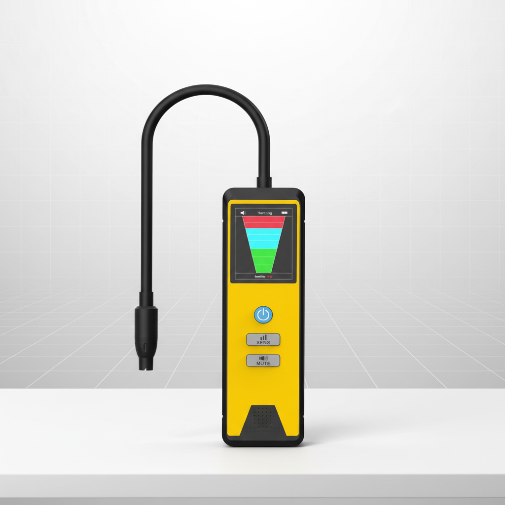 Détecteur de fuite infrarouge NECOOL IRD-200 pour fluides frigorigènes (R32, R410A, R1234yf...)